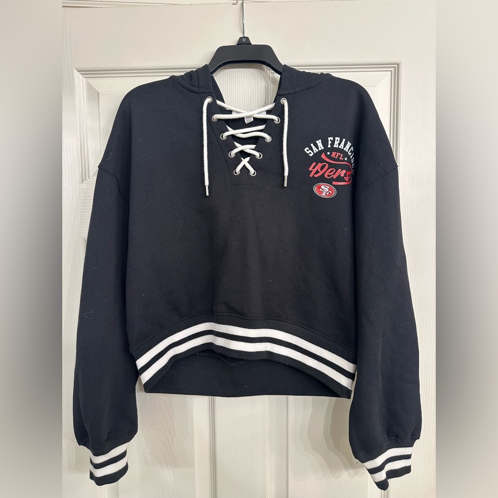 Black San Francisco 49ers Women's Sweater
